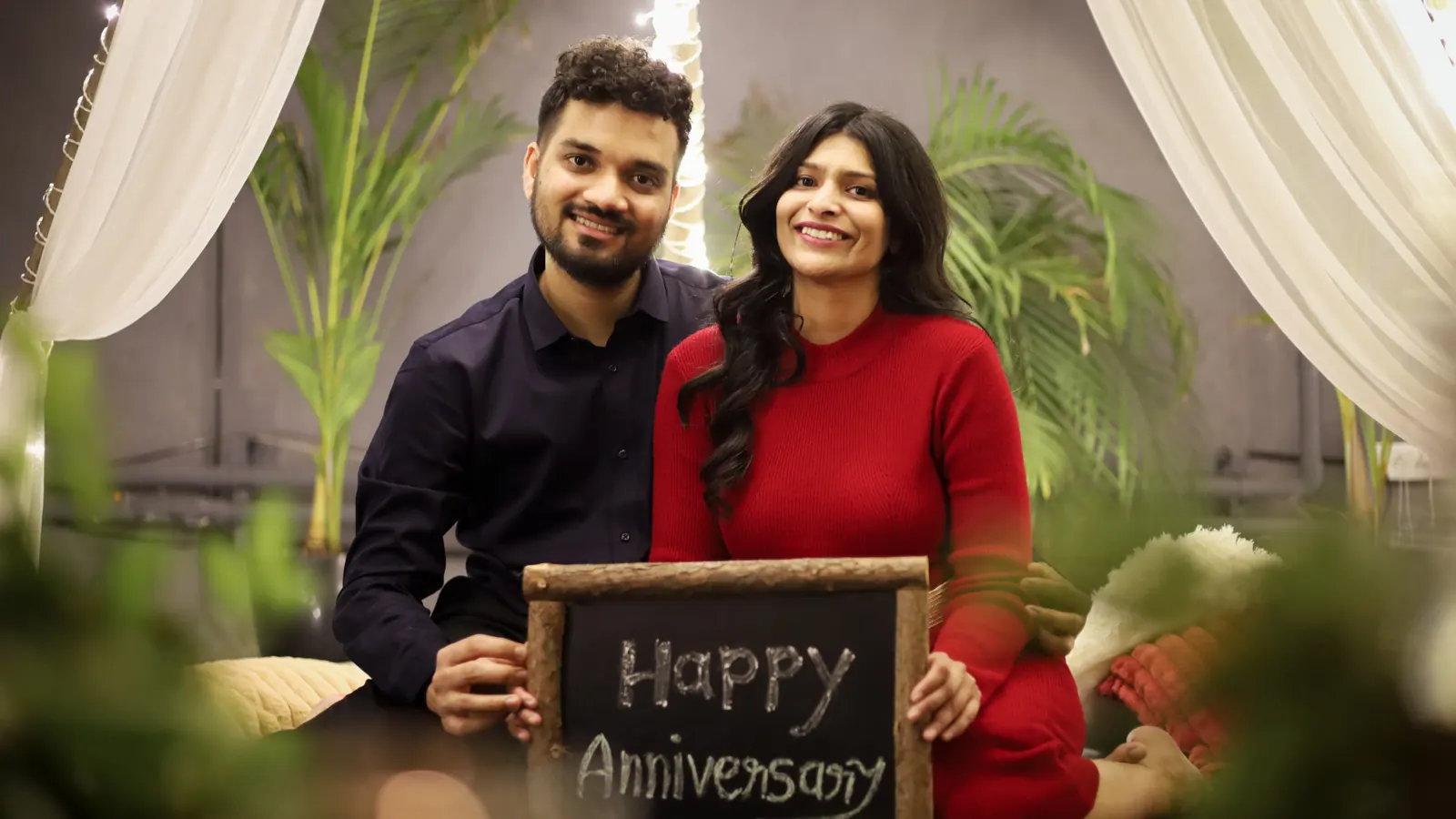 Romantic Candlelight Dinner Setup at Friends Factory Cafe Vadodara